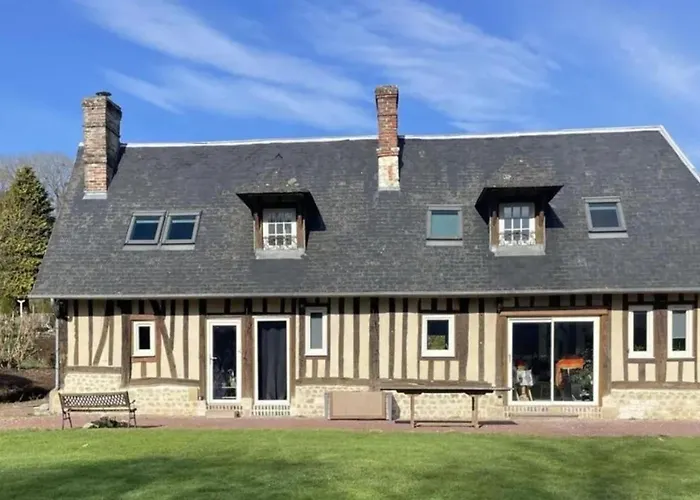 Maison Normande Apaisante A Avec Sauna Vakantiehuis